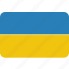 country, flag, national, ukraine 
