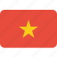 country, flag, national, vietnam, vietnamese 