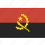 flag, angola 