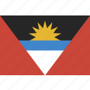 barbuda, flag, antigua, and