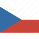 czech, flag, republic