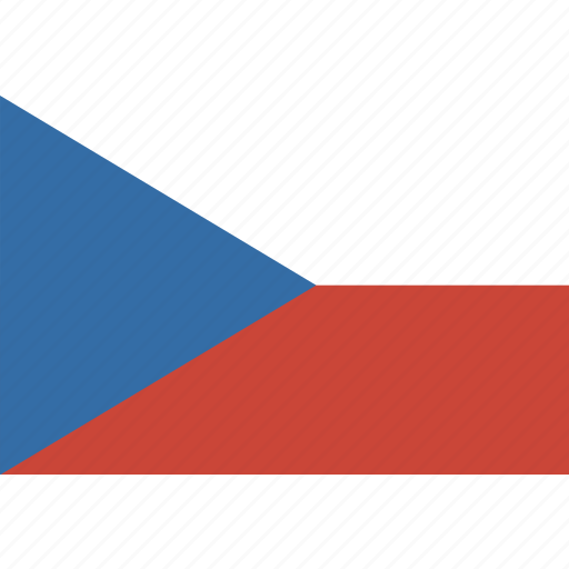 Czech, flag, republic icon - Download on Iconfinder