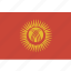 flag, kyrgyzstan 