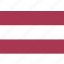 flag, latvia 