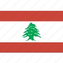 flag, lebanon