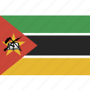 flag, mozambique