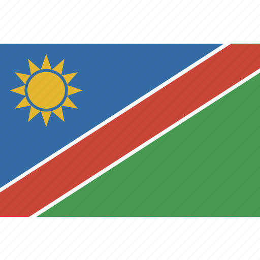 Flag, namibia icon - Download on Iconfinder on Iconfinder