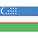 uzbekistan, flag