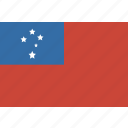 flag, samoa