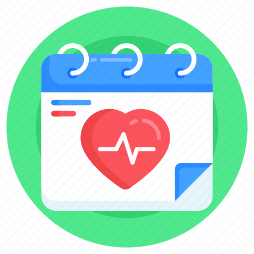 Planner, reminder, medical calendar, almanac, hospital calendar icon - Download on Iconfinder