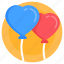balloons, heart balloons, decorative balloons, helium balloons, celebration balloons 