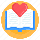 love book, heart book, education, favourite book, love reading