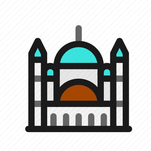 Hagia, sophia, mosque, istanbul, turkey, landmark, museum icon - Download on Iconfinder