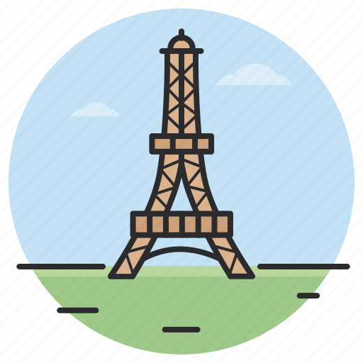 Eiffel tower, paris, landmark, tower, monument icon - Download on Iconfinder