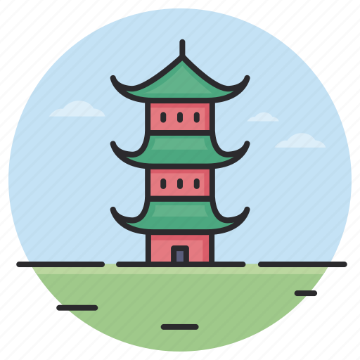 Pagoda, east asian, landmark, architecture icon - Download on Iconfinder