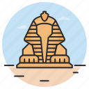 sphinx, egypt, giza, egyptian, landmark, monument