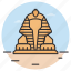 sphinx, egypt, giza, egyptian, landmark, monument 