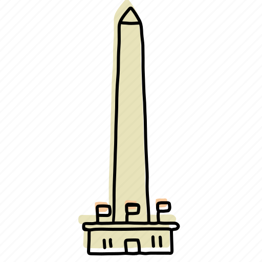 Buildings, dc, landmarks, monument, national mall, sketch, washington icon - Download on Iconfinder