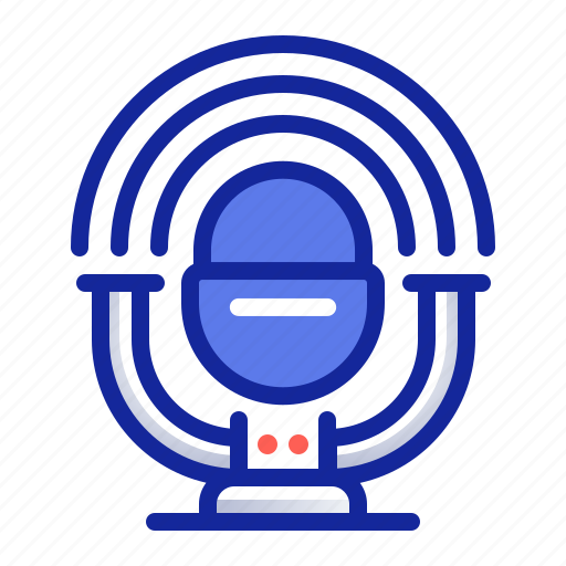 Podcast, broadcast, microphone, broadcasting icon - Download on Iconfinder