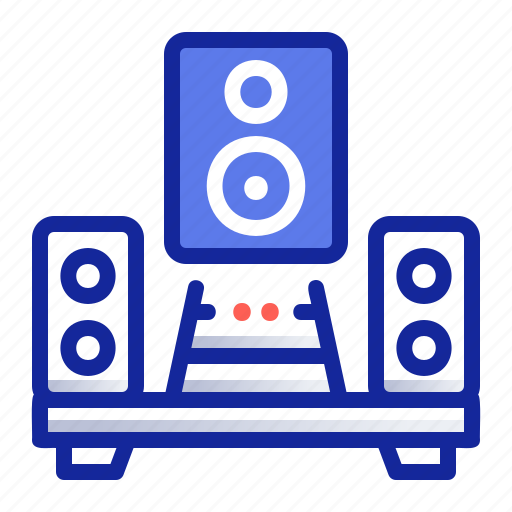 Speaker, sound, audio, music, device icon - Download on Iconfinder