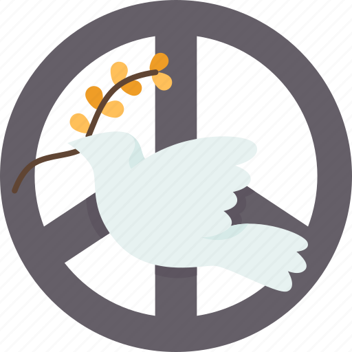 Peace, hope, love, charity, antiwar icon - Download on Iconfinder