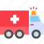 ambulance, car, hospital, emergency 
