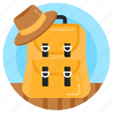 bag, suitcase, valise, travel luggage, baggage