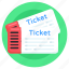 tokens, tickets, coupons, passes, vouchers 