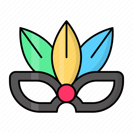 Venetian mask, traditional, mask, mardi gras, carnival mask, festivity icon - Download on Iconfinder