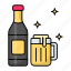 wine, glass, alcohol, beverage, bottle, drink 