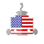 bot, flag, robot, telegram, united states of america, us, usa 