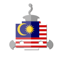 bot, flag, malaysia, my, robot, telegram