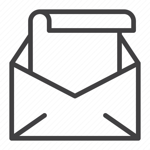 Open, envelope, letter, message icon - Download on Iconfinder