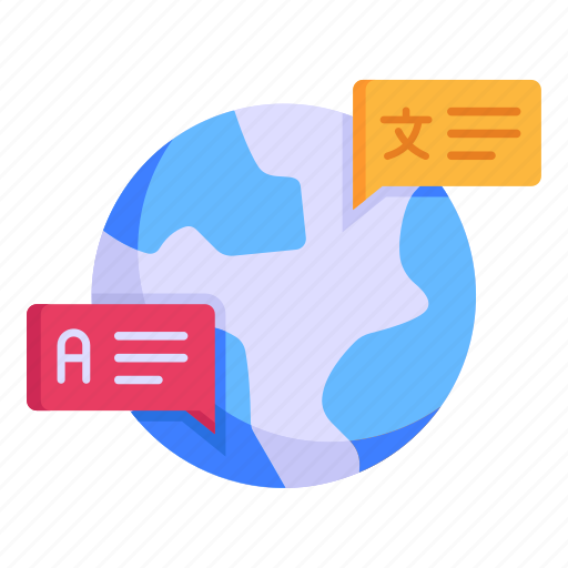 Global languages, global translation, linguistics, interpretation, foreign languages icon - Download on Iconfinder