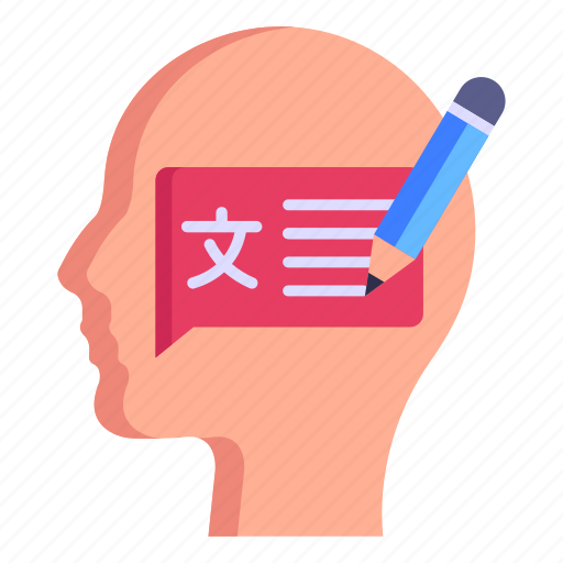 Linguistics, brain language, linguist, translator, interpreter icon - Download on Iconfinder