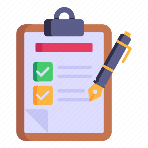 Clipboard, list, checklist, to do, document icon - Download on Iconfinder