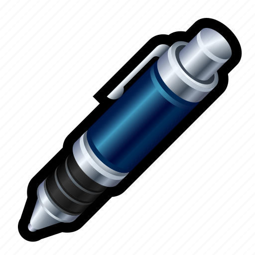 Ballpen, calligraphy, lettering, mechanical pen icon - Download on Iconfinder