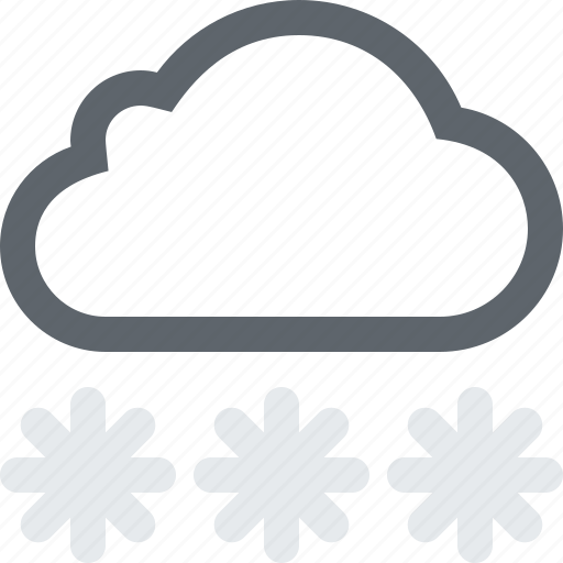 Snow, cloud, heavy, winter, blizzard, frozen, frost icon - Download on Iconfinder