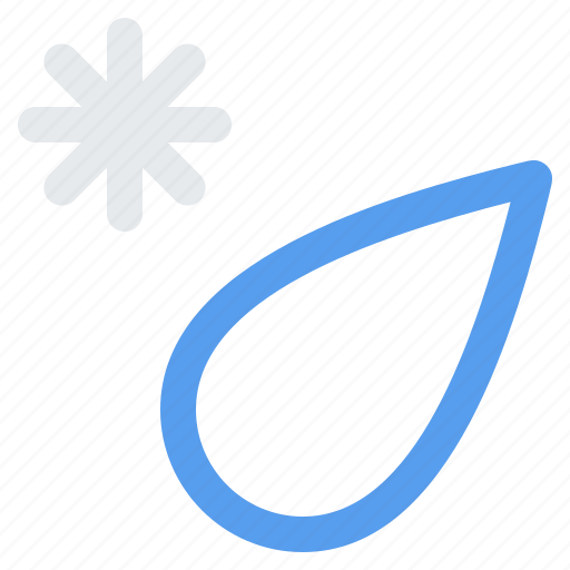 Mix, weather, storm, snow, rain, ice icon - Download on Iconfinder