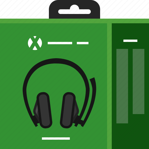 Console, gamer, headphones, package, play, xbox icon - Download on Iconfinder