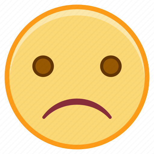 Emoji, emoticon, emotion, face, sad, sticker icon - Download on Iconfinder