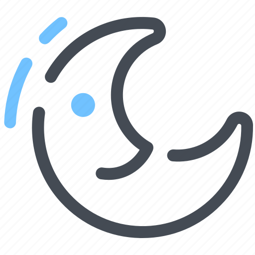 Inactive, moon, night, sleep, xmas, christmas icon - Download on Iconfinder