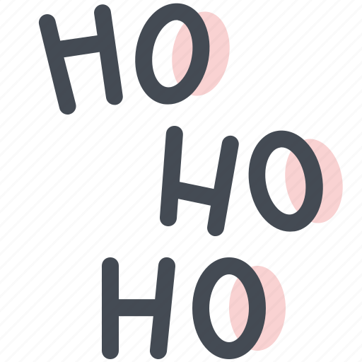 Hohoho, christmas, xmas, holiday, santa icon - Download on Iconfinder