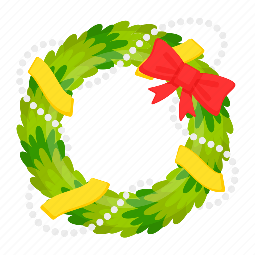 Flowers, door decoration, peace, leaves, round, christmas, xmas icon - Download on Iconfinder