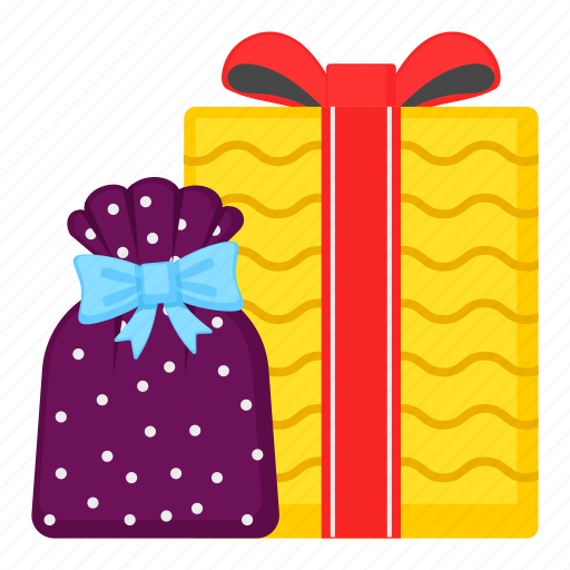 Gift, package, present, candies, bag icon - Download on Iconfinder