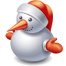 snowman, christmas