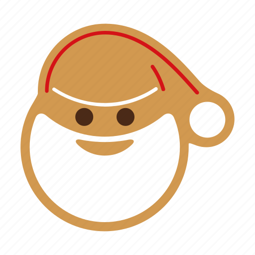 Christmas, cookie, food, gingerbread, santa, sweet, xmas icon - Download on Iconfinder