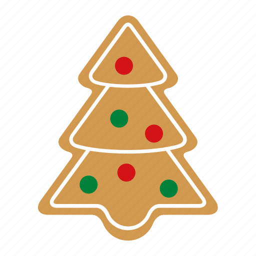 Christmas, cookie, food, gingerbread, sweet, tree, xmas icon - Download on Iconfinder
