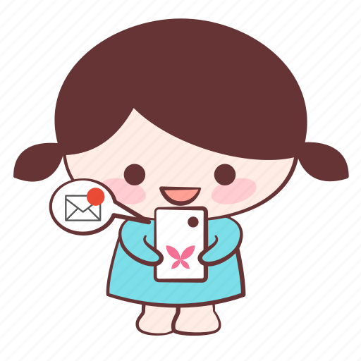Happy, mail, message, new, smile, sticker, xuxu icon - Download on Iconfinder
