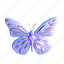 butterfly, beautiful, bug, decoration, holographic, shiny, 3d 